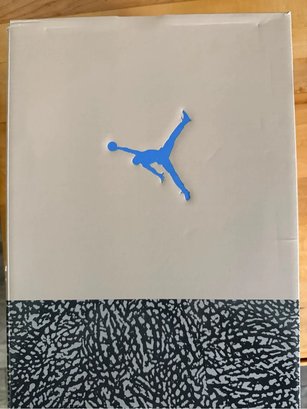 Jordan Air Jordan 3 Retro Box Label – White and Black